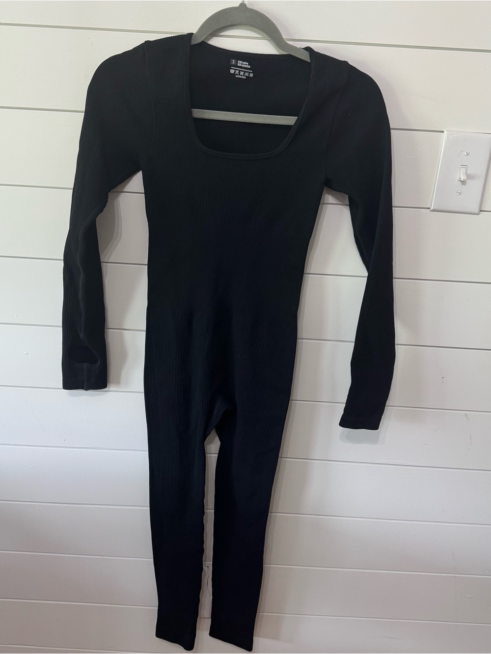 Small ribbed jumpsuit